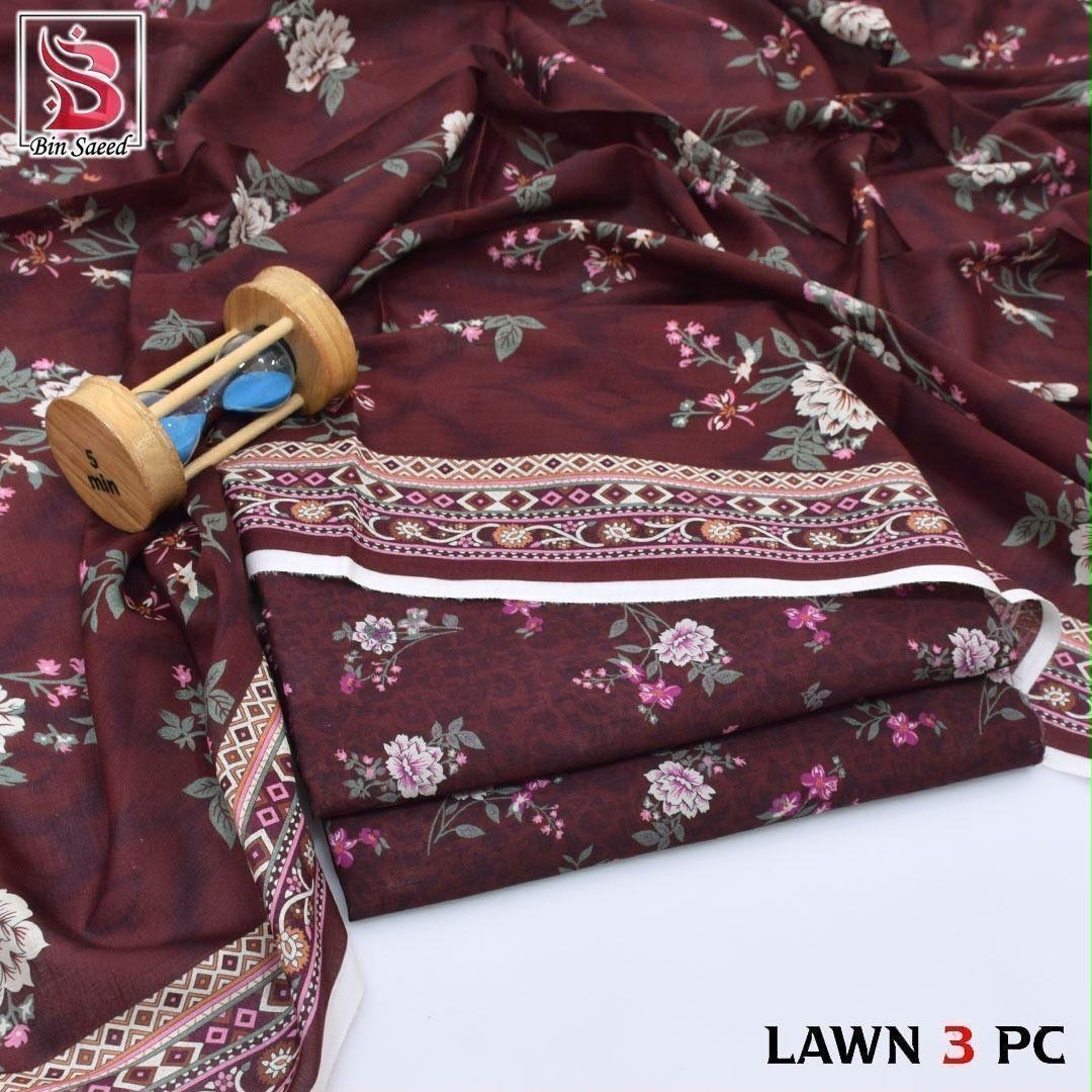 Bin Saeed 3PC Lawn