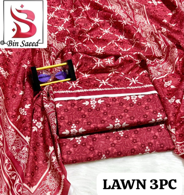Bin Saeed 3PC Lawn