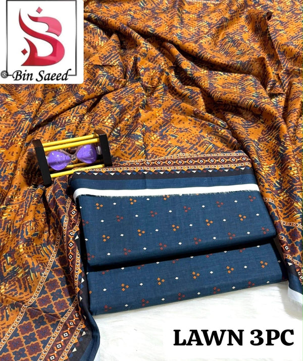 Bin Saeed 3PC Lawn