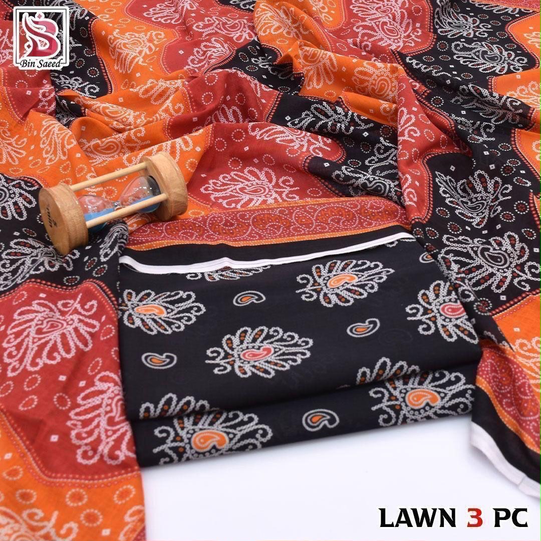 Bin Saeed 3PC Lawn