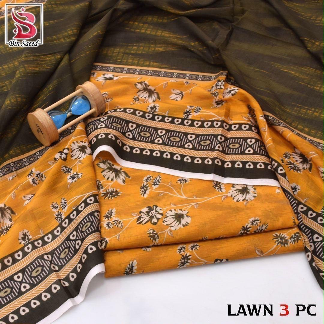 Bin Saeed 3PC Lawn