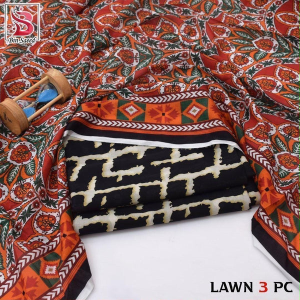 Bin Saeed 3PC Lawn