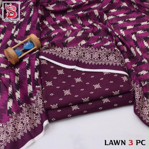 Bin Saeed 3PC Lawn