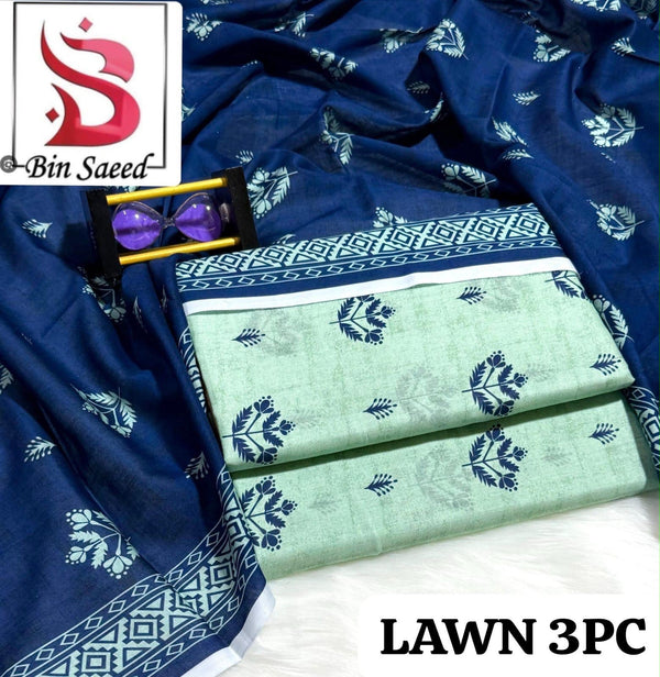 Bin Saeed 3PC Lawn