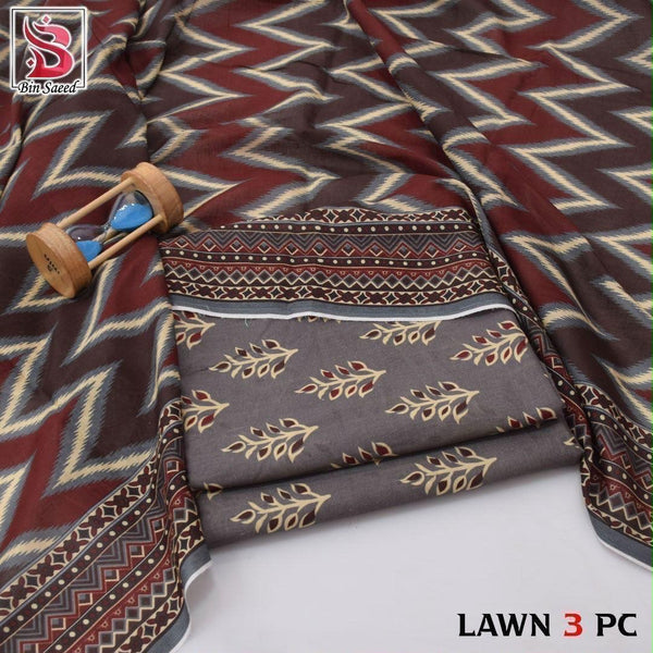 Bin Saeed 3PC Lawn