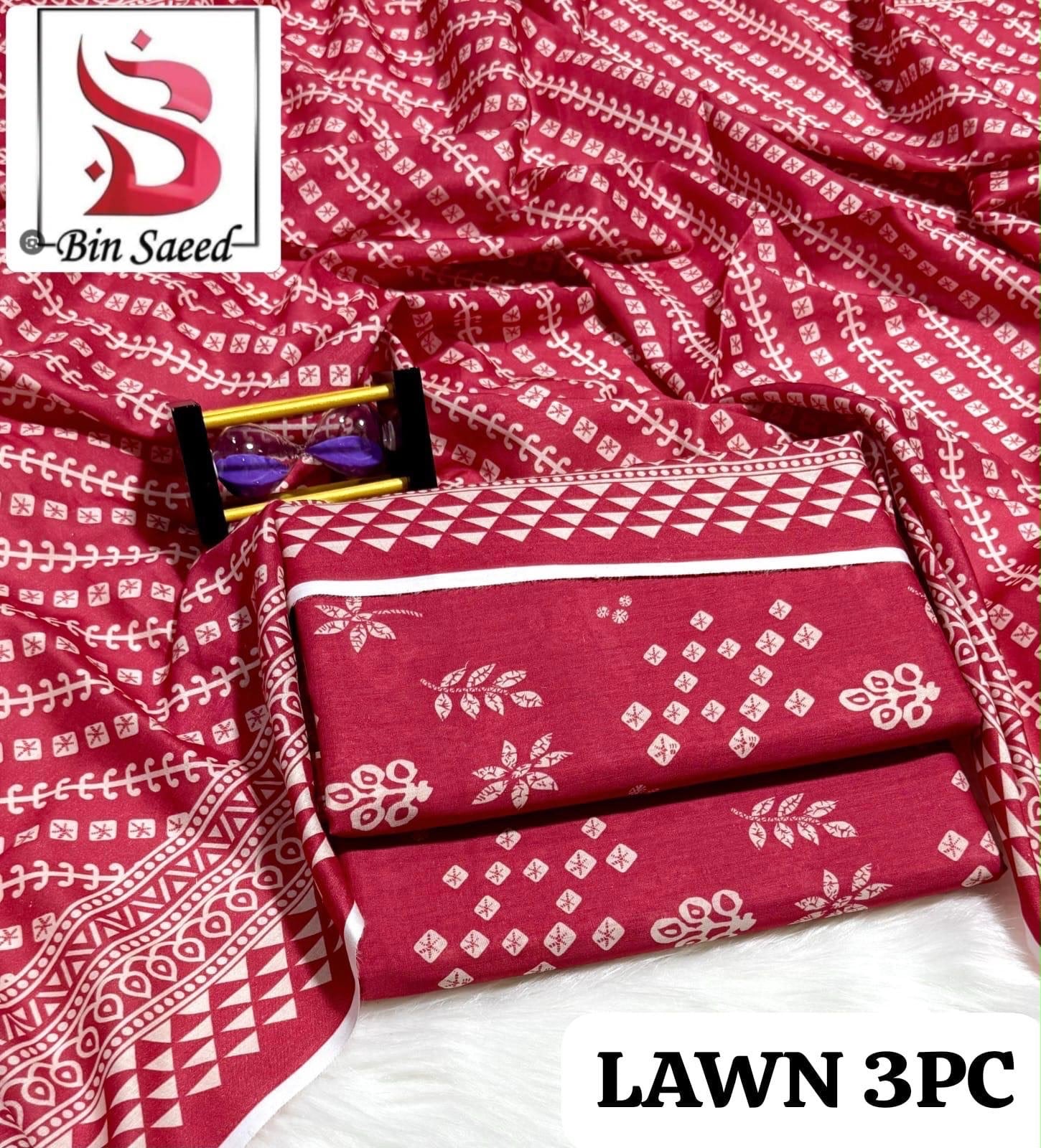 Bin Saeed 3PC Lawn