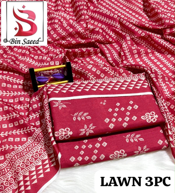 Bin Saeed 3PC Lawn