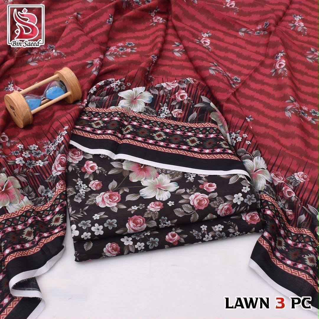Bin Saeed 3PC Lawn