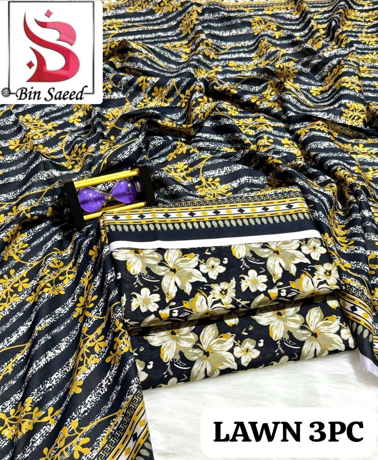 Bin Saeed 3PC Lawn
