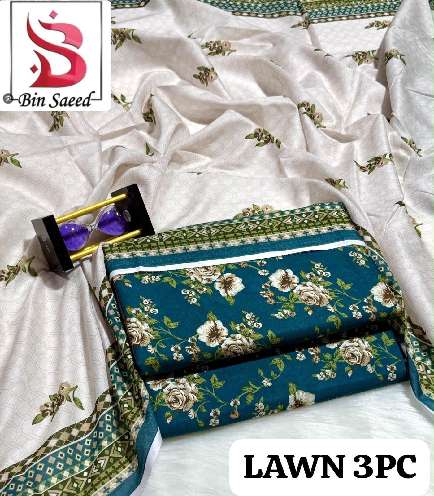 Bin Saeed 3PC Lawn